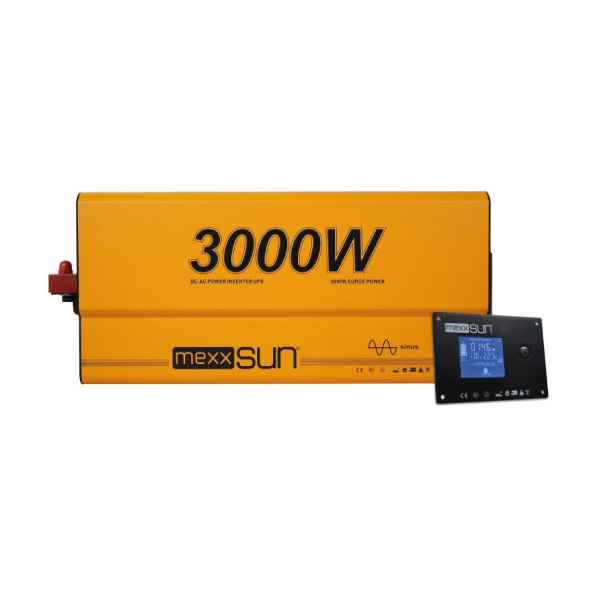 mexxsun008 Mexxsun Tam Sinüs UPS Remote Ekran 12V 3000W - Görsel 1