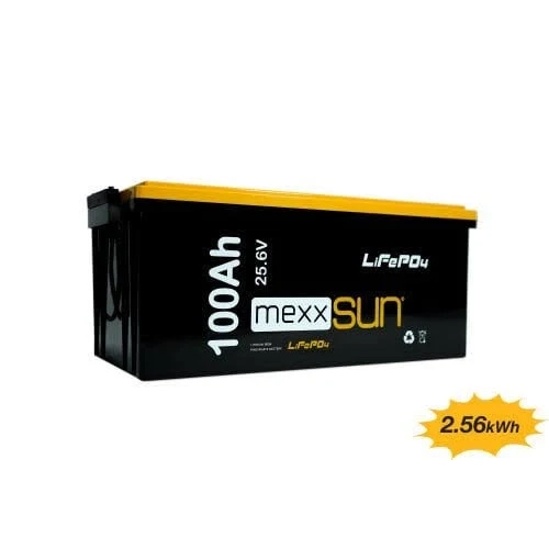 Mexxsun-25.6V-100A-Lityum-Aku Mexxsun 25.6V 100A Lityum Akü - Görsel 1