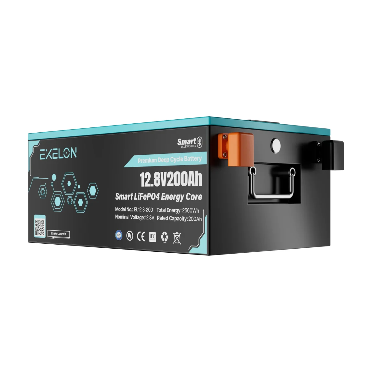 Exelon 12.8V 200Ah Smart LifeP04 Lityum Akü - Görsel 3