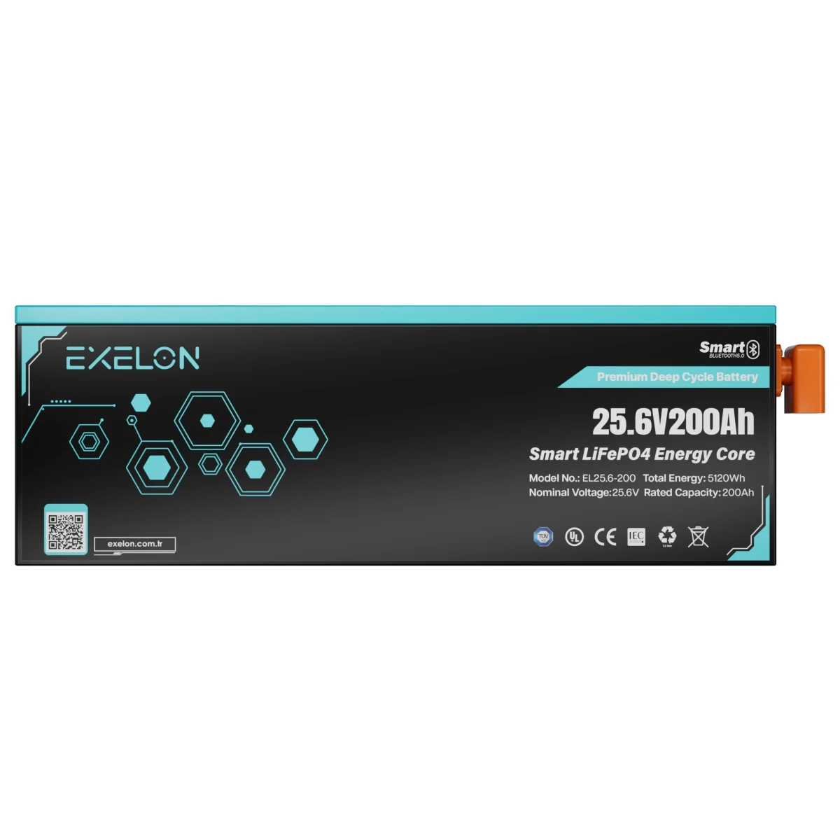 Exelon 25.6V 200Ah Smart LifeP04 Lityum Akü - Görsel 2