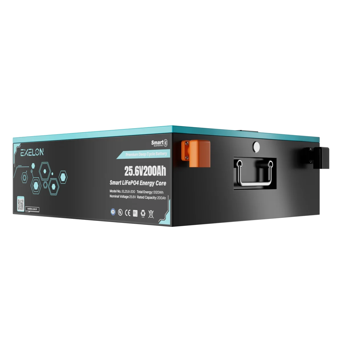 Exelon 25.6V 200Ah Smart LifeP04 Lityum Akü - Görsel 3