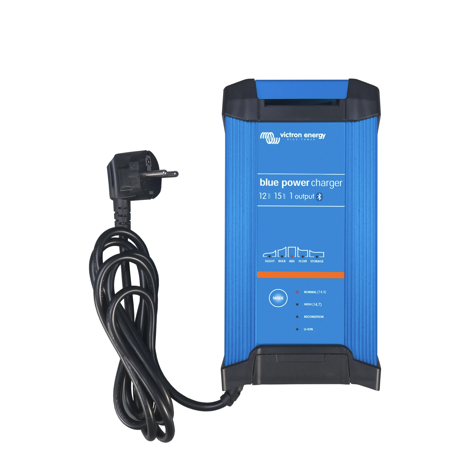 blue-smart-ip22-charger-12v-15a-1-230v-front Victron Akü Şarj Cihazı Blue Smart IP22 12V 15A Battery Charger - Görsel 1