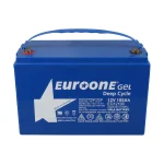 Euroone EG12100 12 Volt 100 Amper Deep Cycle Jel Akü - Görsel 2