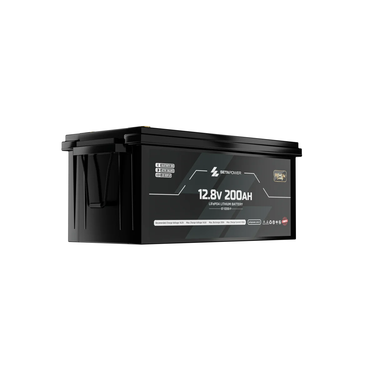 Setapower 12.8V 200A Lityum Akü - Görsel 2